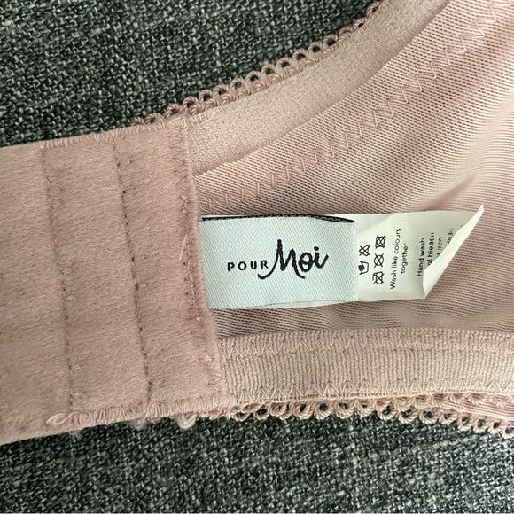 Pour Moi lace bra in blush size UK 32J - Picture 13 of 16